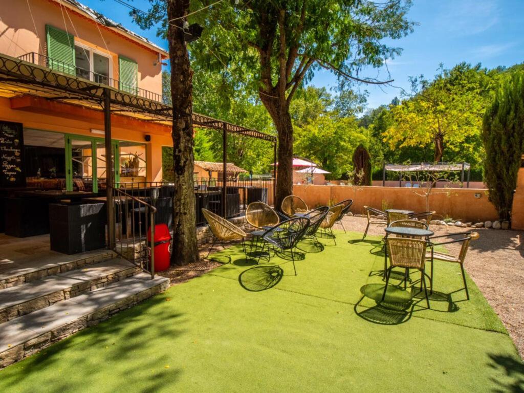 Camping Hotel Les Rives Du Loup Tourrettes-sur-Loup Exterior photo